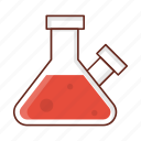 flask, beaker, science, medical, experiment