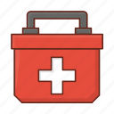 medical, kit, aids, box, healthcare 