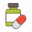 medicine, pills, drugs, jar, capsule 