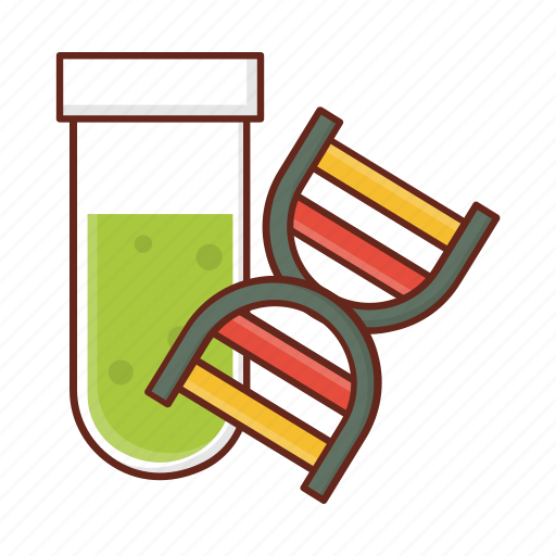 Testtube, dna, genetics, medical, biology icon - Download on Iconfinder