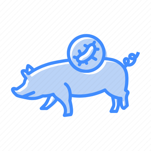 Bacteria, biology, corona, healthcare, pig, pork, virus icon - Download on Iconfinder