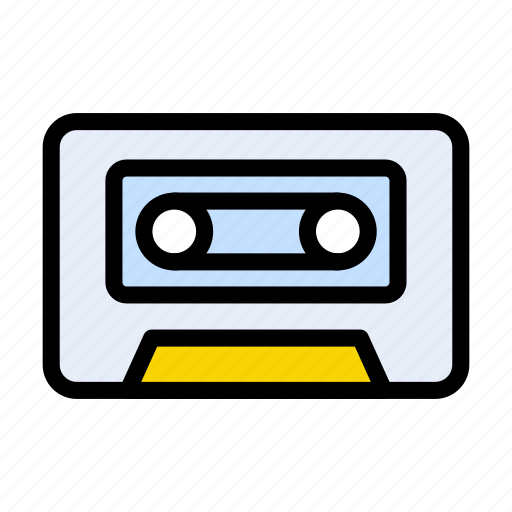 Audio, cassette, media, music, tape icon - Download on Iconfinder
