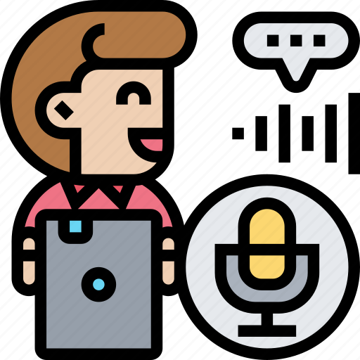 Voice, recognition, record, speech, sound icon - Download on Iconfinder