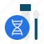 dna test, extraction, test tube, biology, genetics, science, healthcare and medical, genetical, laboratory 