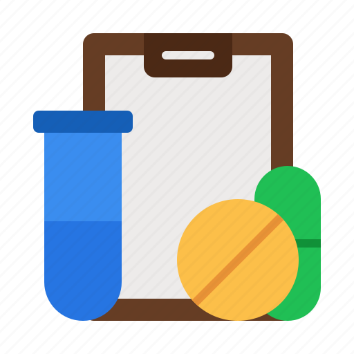 Pharmaceutical, clipboard, medicine, research, healthcare and medical, pharmacy, report icon - Download on Iconfinder