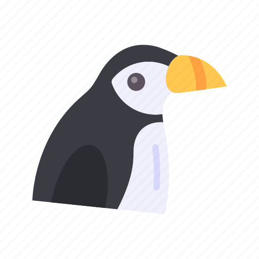 Puffin, animal, penguin, bird, auk, wildlife, nature icon - Download on Iconfinder