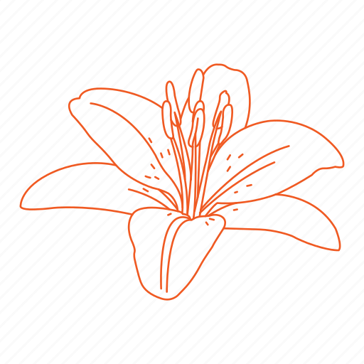 Bud, flower, garden, lilly, lily icon - Download on Iconfinder