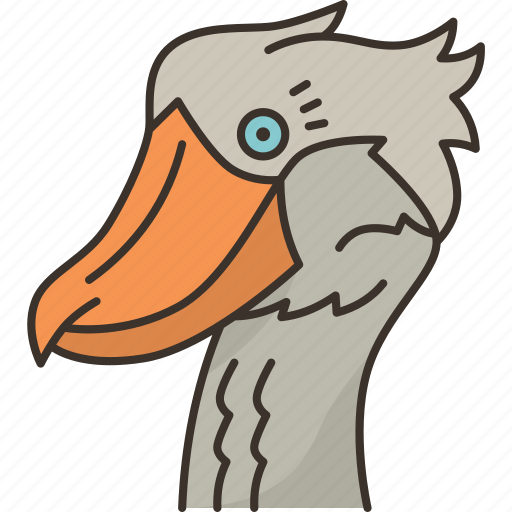 Bird, shoebill, beak, ornithology, fauna icon - Download on Iconfinder