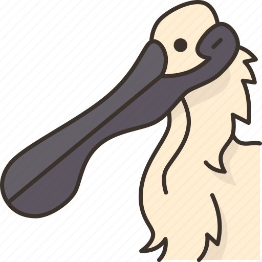 Bird, spoonbill, beak, wading, ornithology icon - Download on Iconfinder