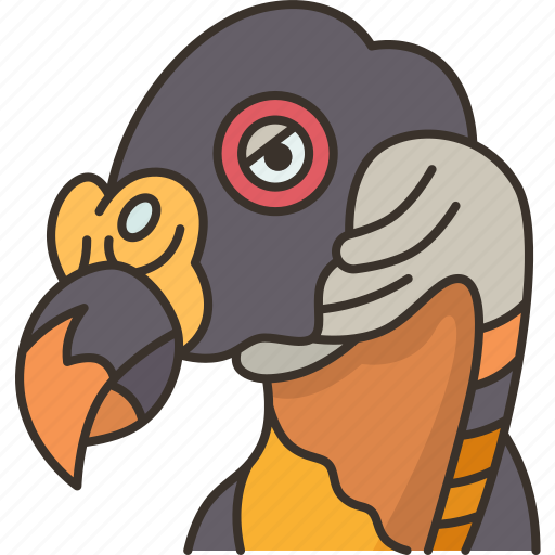 Bird, vulture, beak, scavenger, animal icon - Download on Iconfinder