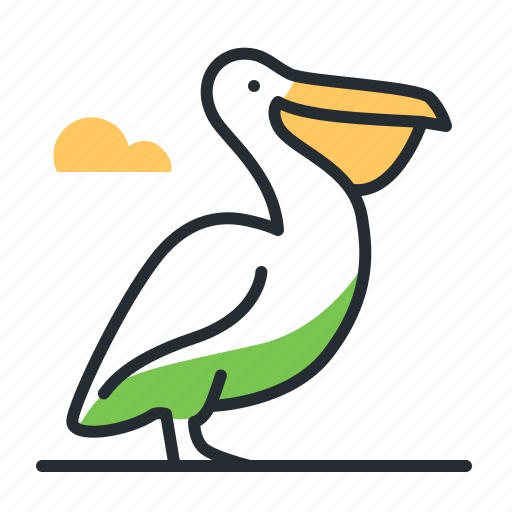 Bird, nature, pelican, wildlife icon - Download on Iconfinder