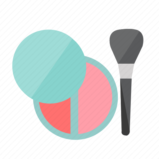 Beauty, brush, cosmetic, makeup, eye shadow, fashion, foundation icon - Download on Iconfinder