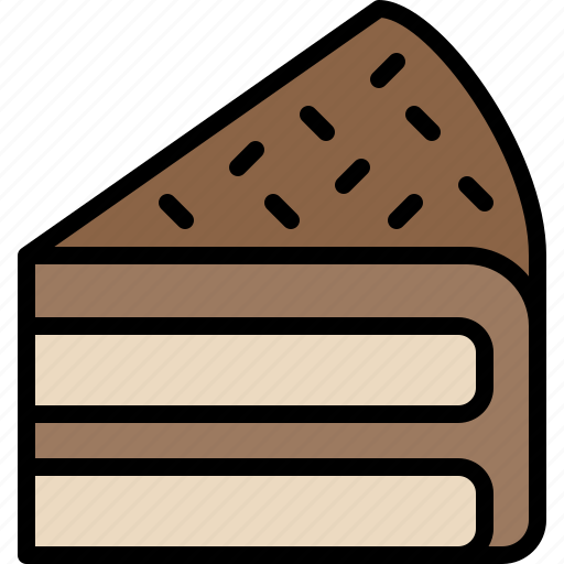 Cake, bakery, cafe, pastry, sprinkles, snack, dessert icon - Download on Iconfinder