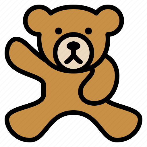 Doll, bear, teddy, toy, gift, presents, kid icon - Download on Iconfinder