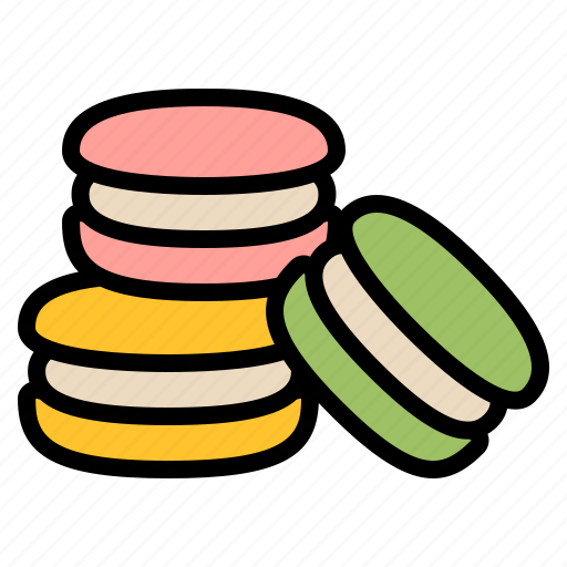 Macaron, dessert, candy, sweetmeat, confection, cafe, sweets icon - Download on Iconfinder