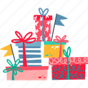 present, gift box, celebration, package, box, gift, christmas