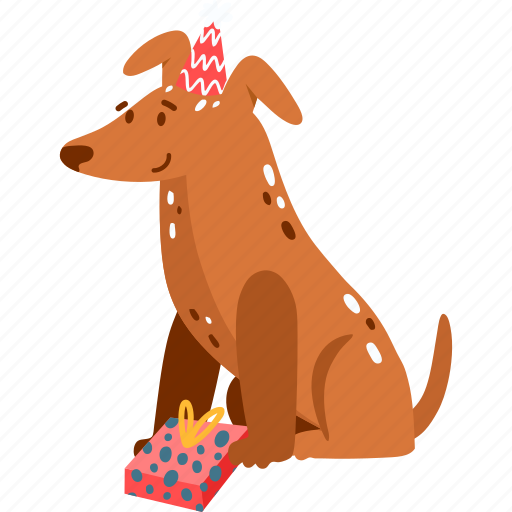 Dog, animals, food, face, puppy, animal, hot sticker - Download on Iconfinder