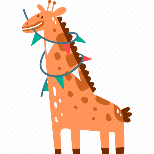 Giraffe sticker - Download on Iconfinder on Iconfinder