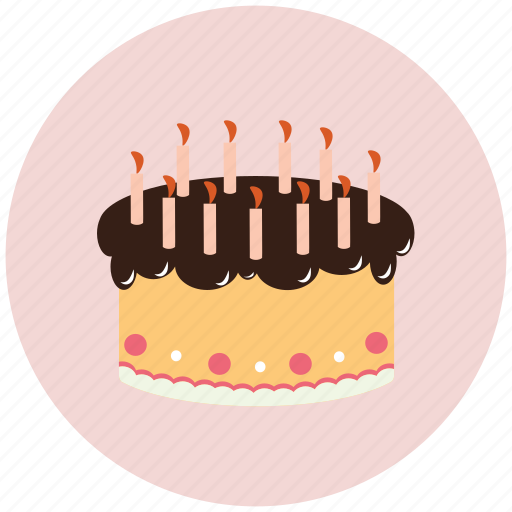 Birthday, birthday cake, cake, candle, candles icon - Download on Iconfinder