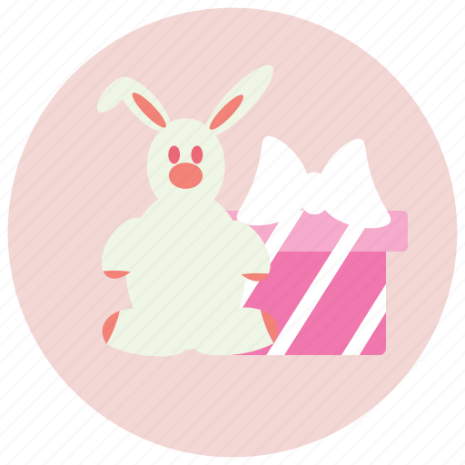Birthday, box, gift, rabbit icon - Download on Iconfinder