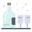 alcohol, birthday, bottle, glass 