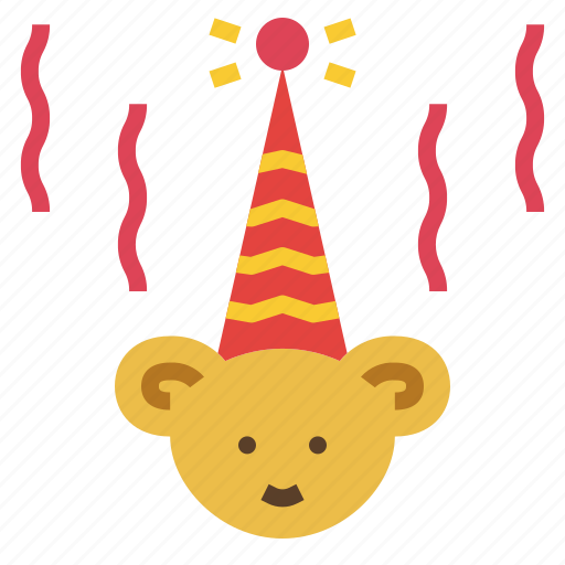 Birthday, happy, hat, star icon - Download on Iconfinder