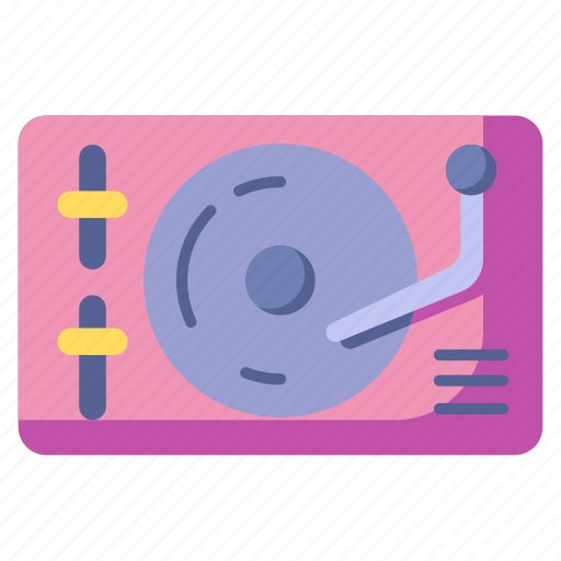 Turntable, audio, music, sound, disc icon - Download on Iconfinder