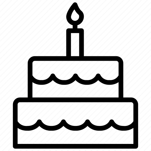 Cake, birthday, food, party, bakery icon - Download on Iconfinder