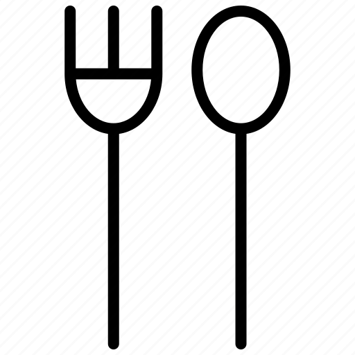 Spoon, fork, cutlery, dine, utensil icon - Download on Iconfinder