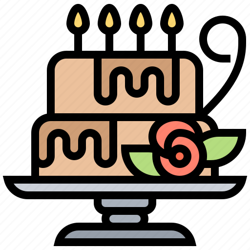 Anniversary, bakery, birthday, cake, celebrate icon - Download on Iconfinder