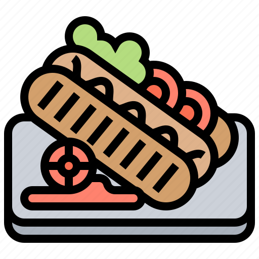 Food, hotdog, meal, party, sausage icon - Download on Iconfinder