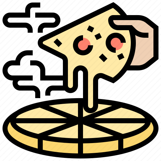 Cheese, delicious, fastfood, party, pizza icon - Download on Iconfinder
