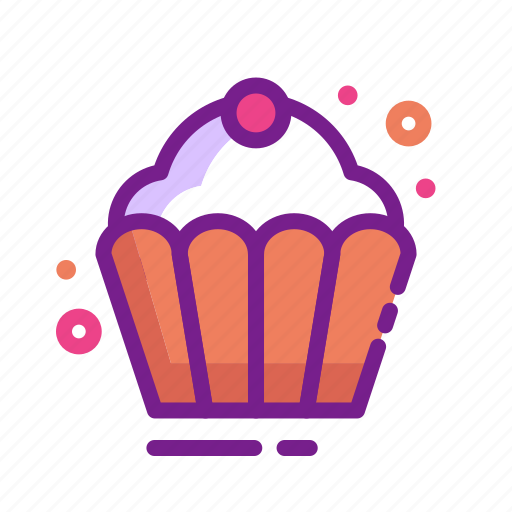 Cake, cupcake, dessert, eat, food icon - Download on Iconfinder