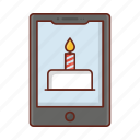 cake, birthday, online, mobile, wishing 