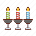 candelabra, birthday, party, celebration, innovation 