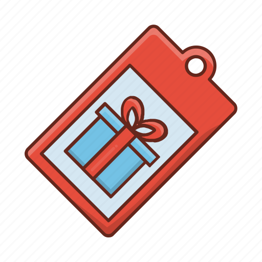 Tag, gift, birthday, label, sticker icon - Download on Iconfinder