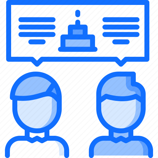 Conversation, people, cake, dialogue, birthday, party icon - Download on Iconfinder