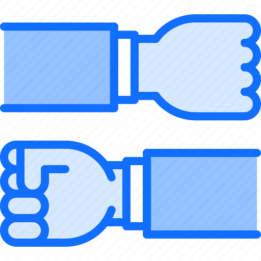 Hand, fist, fight, birthday, party icon - Download on Iconfinder