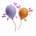 birthday, party, holiday, confetti, balloon, congratulation, creative, firework
