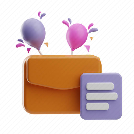 Birthday, party, holiday, confetti, balloon, congratulation, creative icon - Download on Iconfinder
