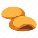 molasses, cookies, biscuits, baked, food, illustration, food icon, chocolate, sticker