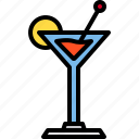 cocktail, restaurant, food, bistro