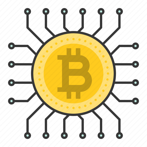 Bitcoin, blockchain, chip, cryptocurrencty, digital currency, processor icon - Download on Iconfinder