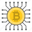 bitcoin, blockchain, chip, cryptocurrencty, digital currency, processor 