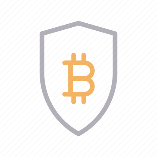 Bitcoin, crypto, currency, protection, secure icon - Download on Iconfinder