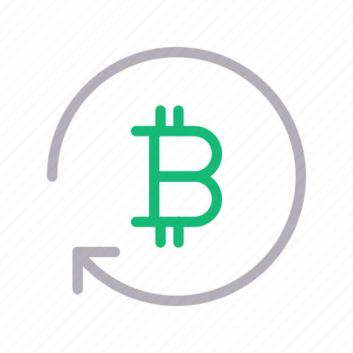 Bitcoin, crypto, currency, money, reload icon - Download on Iconfinder