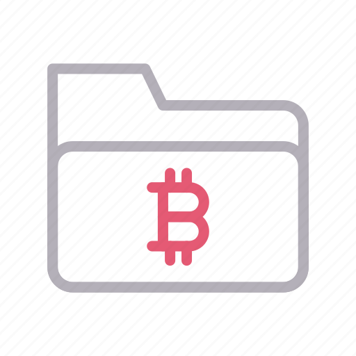 Bitcoin, crypto, currency, files, folder icon - Download on Iconfinder