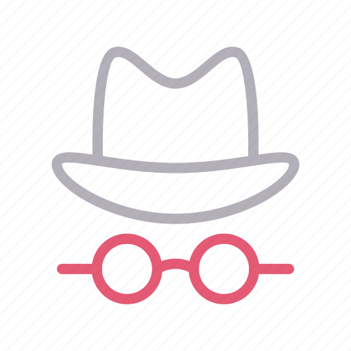 Agent, glasses, hacker, hat, spy icon - Download on Iconfinder