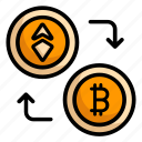 bitcoin, cash, coin, cryptocurrency, exchange