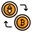 bitcoin, cash, coin, cryptocurrency, exchange 